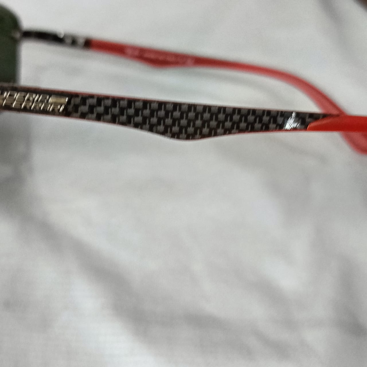 Lunette ray ben Ferrari carbone original italien