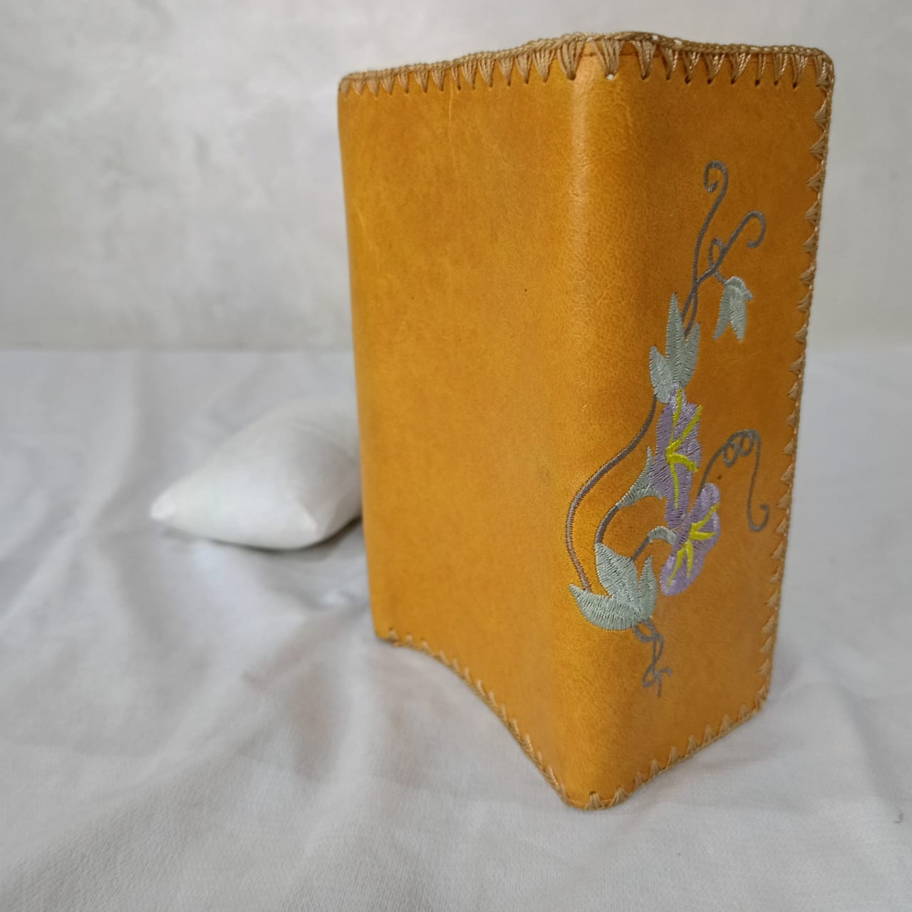 Portefeuille en cuir vintage original