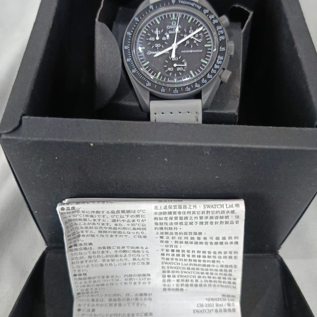Montre Omega/ switch chronographe original Quartz