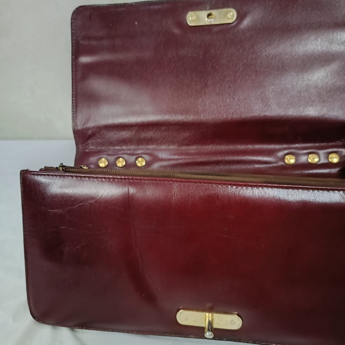 Sac en cuir vintage femme original