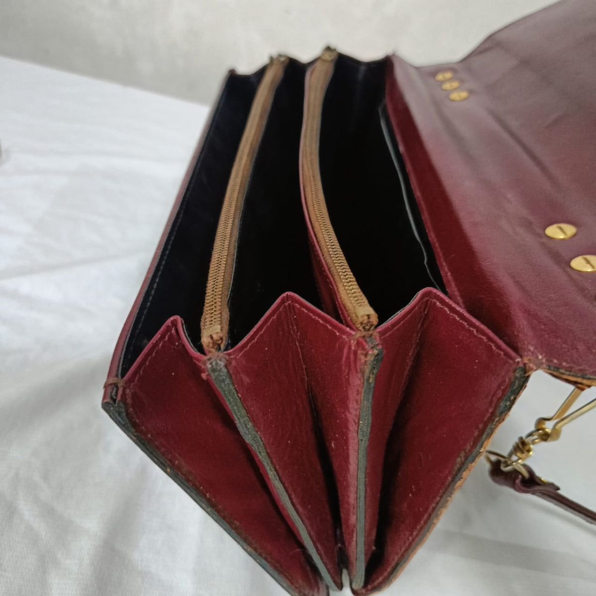 Sac en cuir vintage femme original