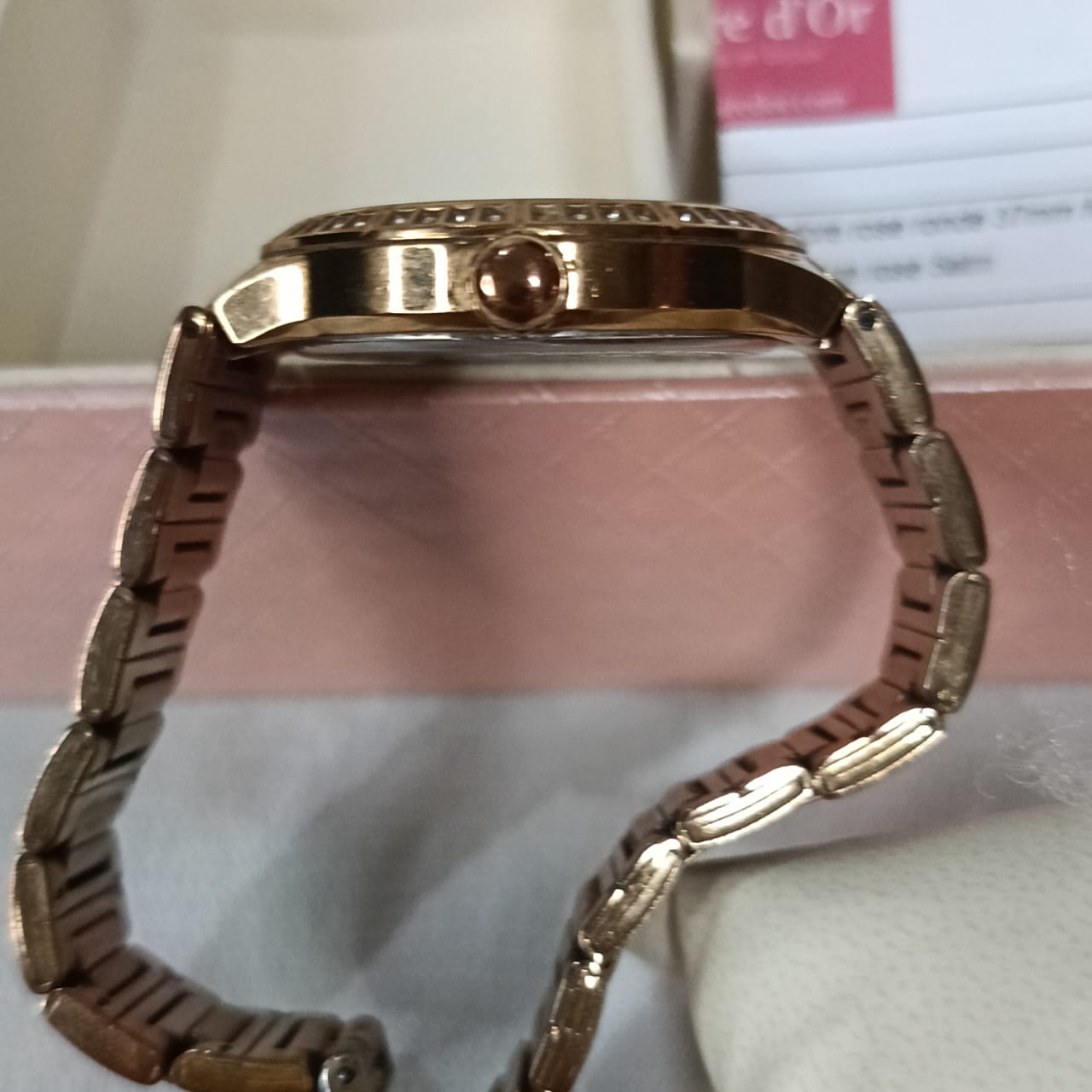 Montre Festina femme original en plaqué or