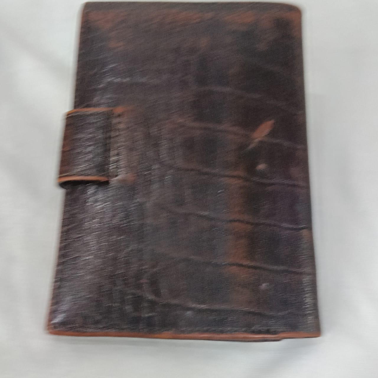 Portefeuille en cuir vintage original