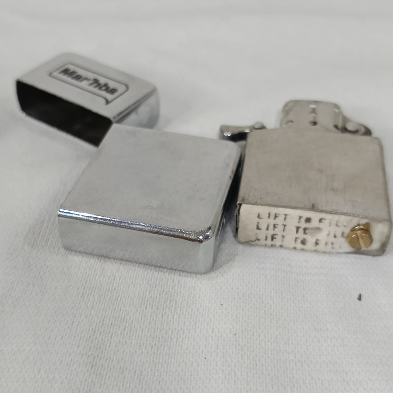 Briquet lifttofil en acier inoxydable