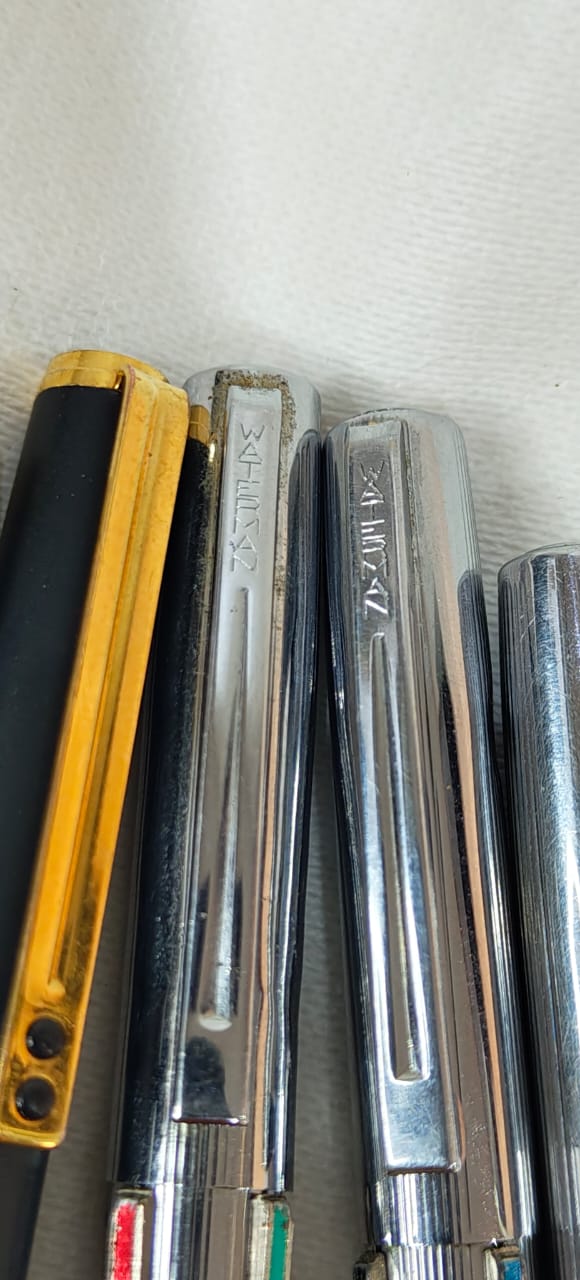 Lot stylo ap 3 Waterman et cross et inoxcrom