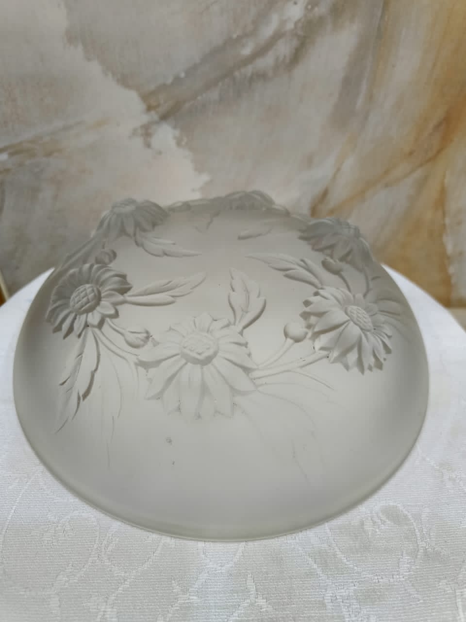 Plat de table de base signé 22cm