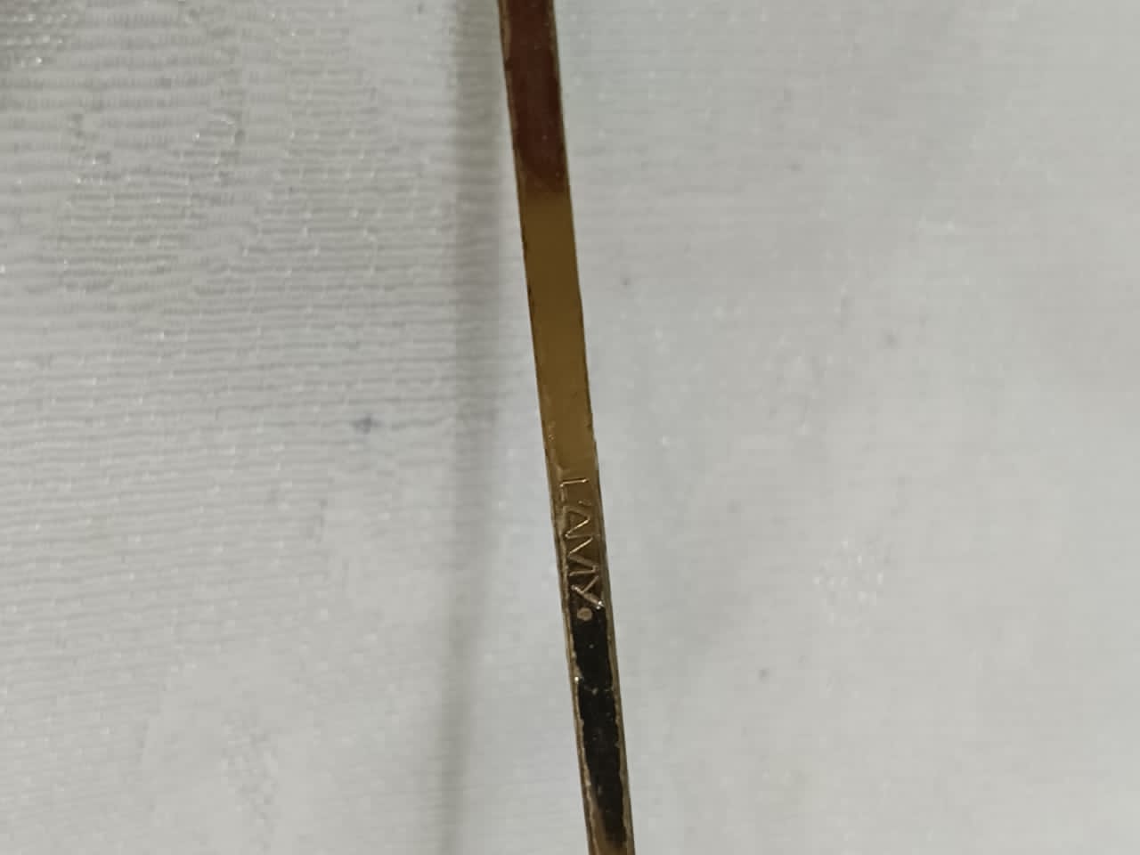 Lunette lamy plaqué or