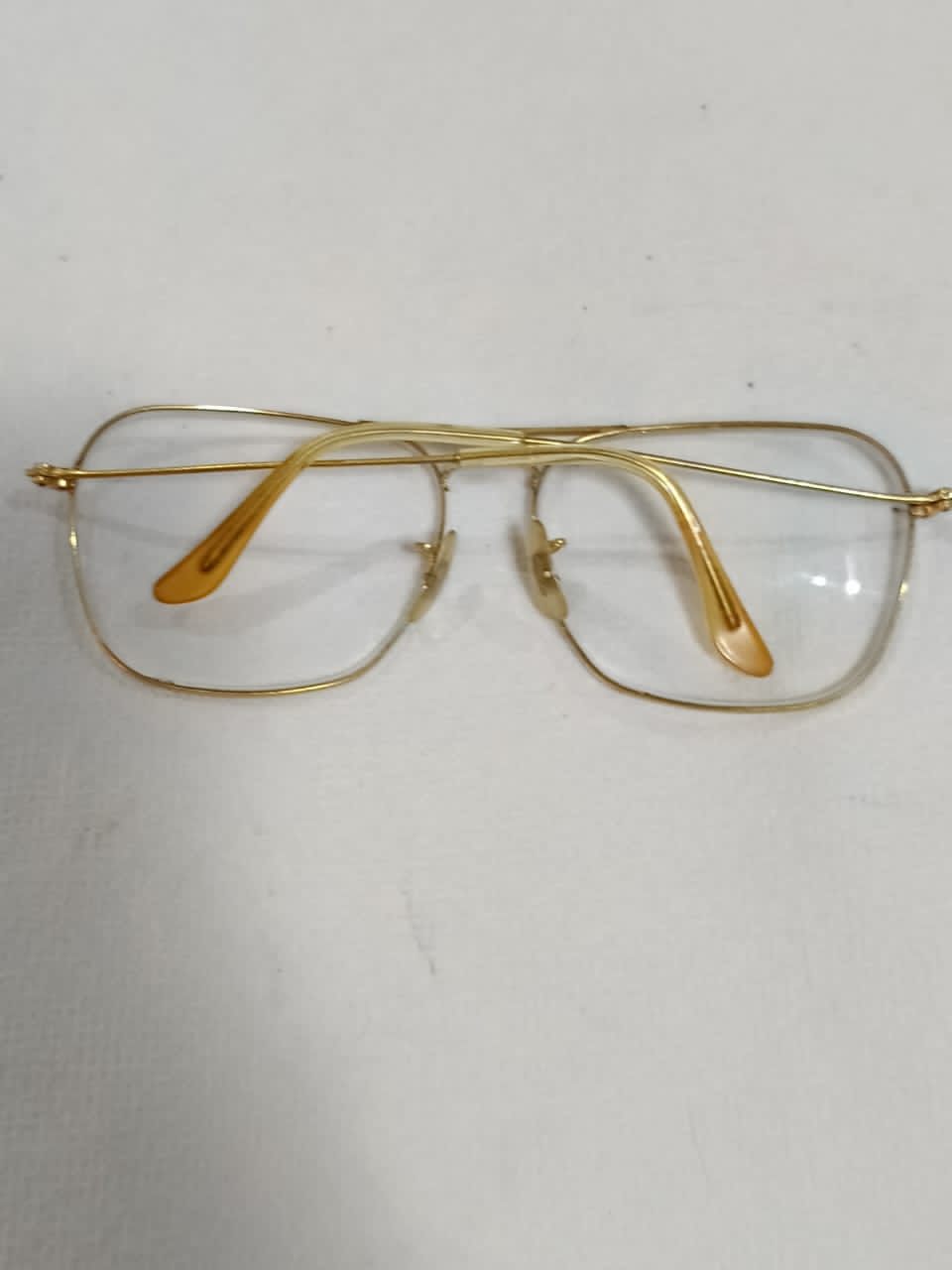 Cadre du lunette plaqué or