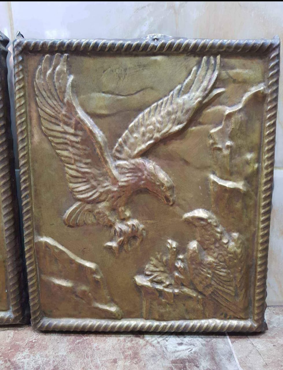 تحف قديمة من نحاس 55cm/45cm