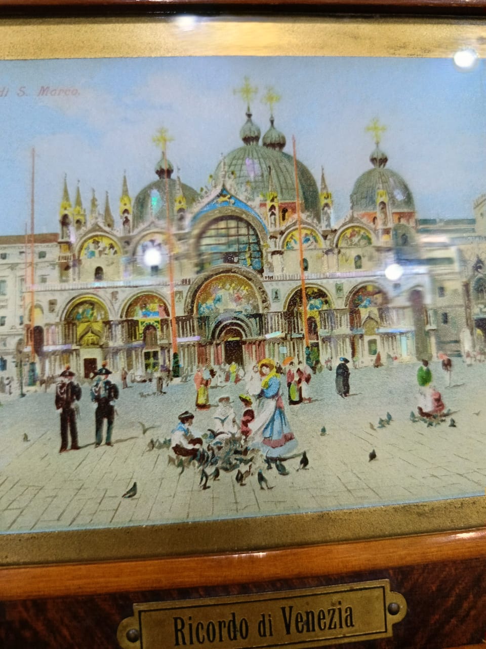 Ancien tableau original 
رسم على كرتون 18cm/15cm