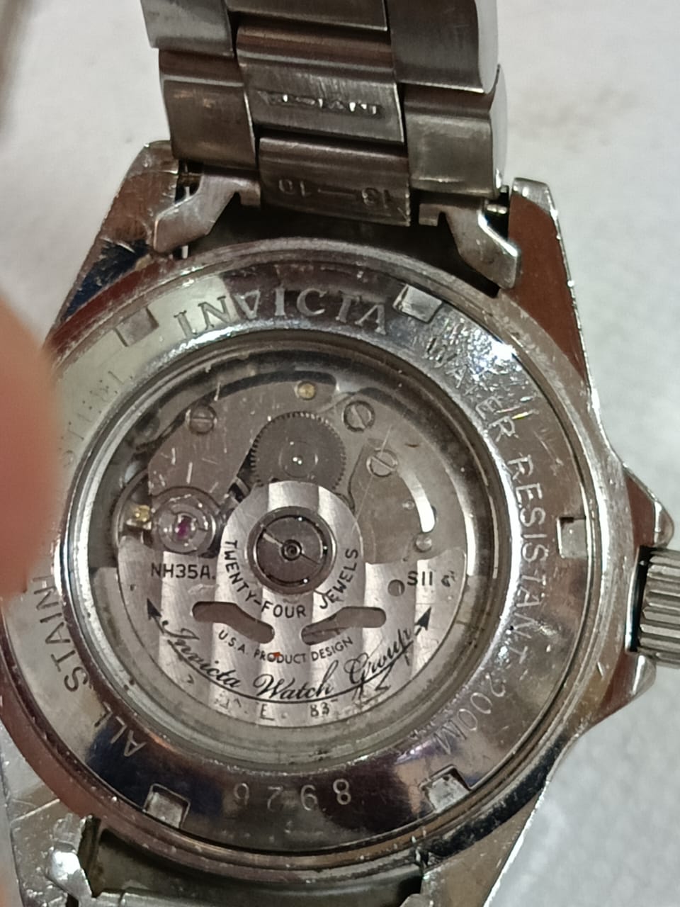Montre invicta automatique