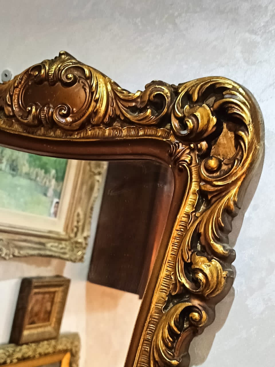 Ancien miroir louis