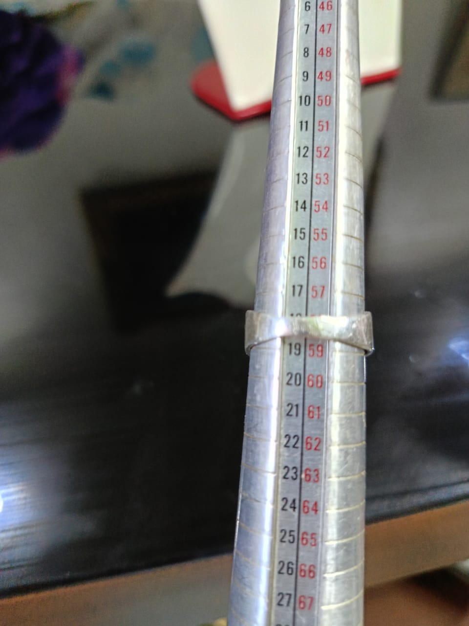 خاتم فضة بحجر