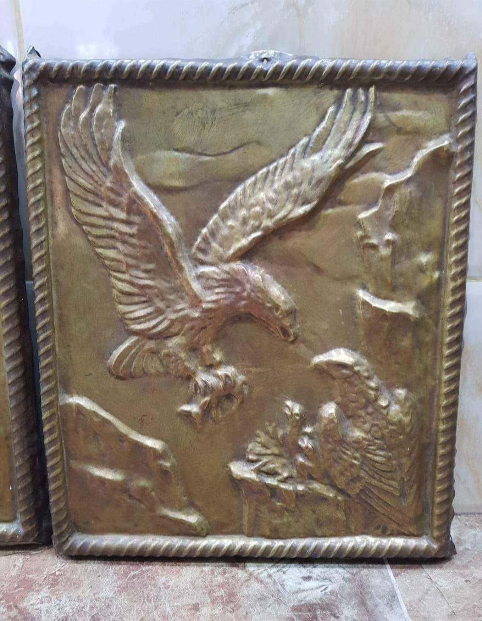 تحف قديمة من نحاس 55cm/45cm