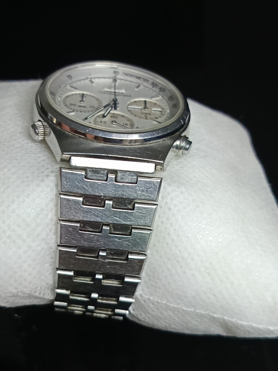 Montre Seiko chronographe Quartz vintage original