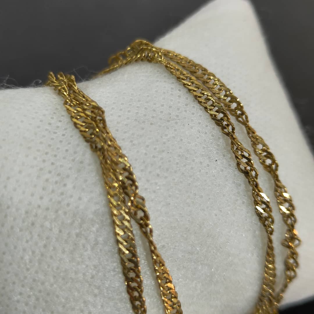 سلسلة بلاكي فرنسي 
طول مغلق 28cm