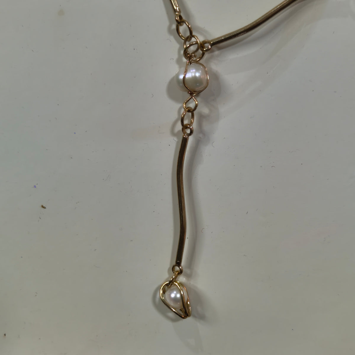 باغيغ سلسلة بلاكي فرنسي+سوار بالؤلؤ طبيعي 
طول سلسلة مغلق 20cm
طول سوار مفتوح 20cm