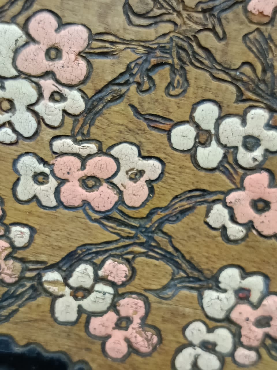 تحفة أصلية رسم على الخشب
إمضاء سنة 1927