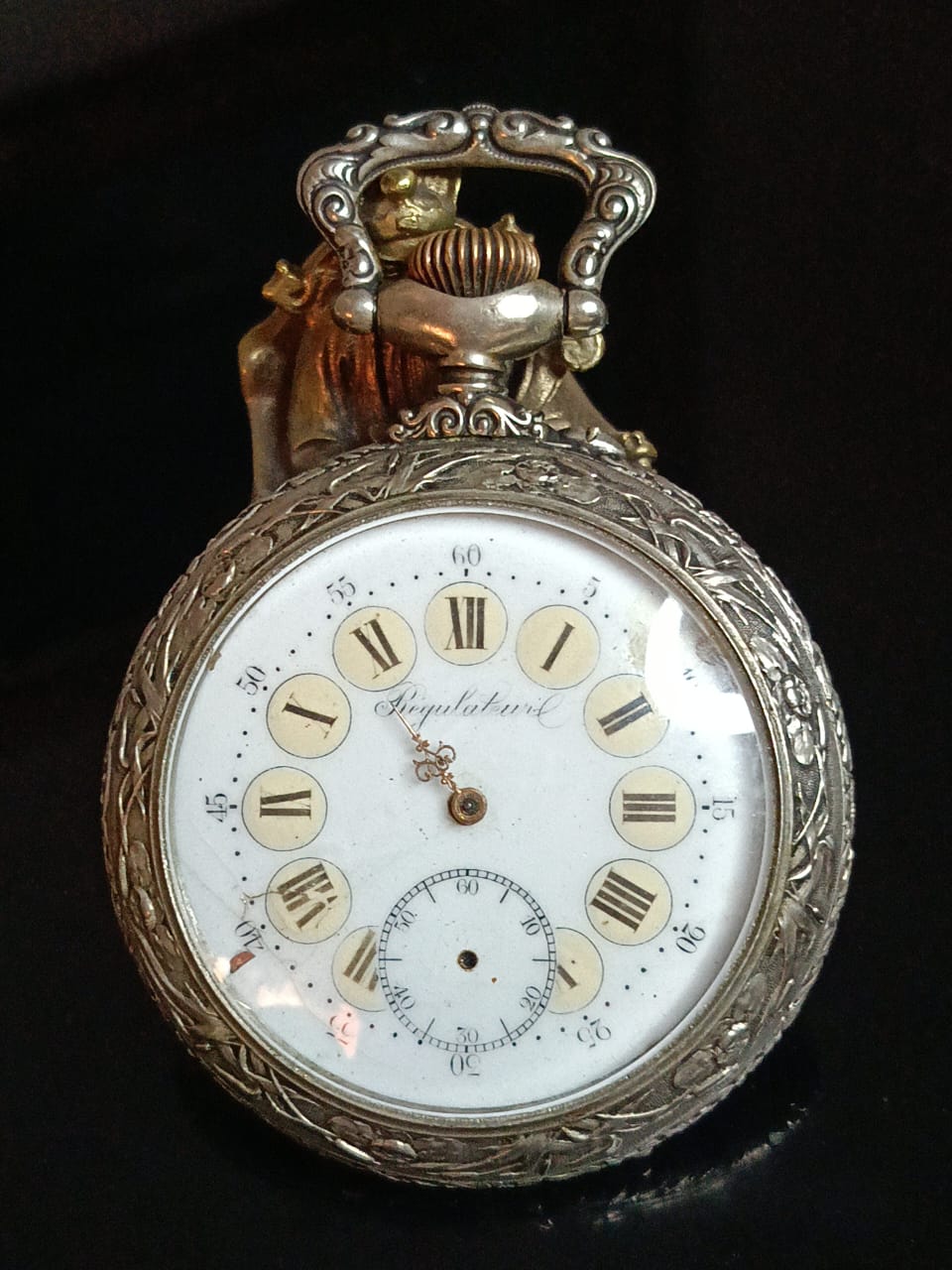 Montre gousset ancienne de collection rar  عاطلة
