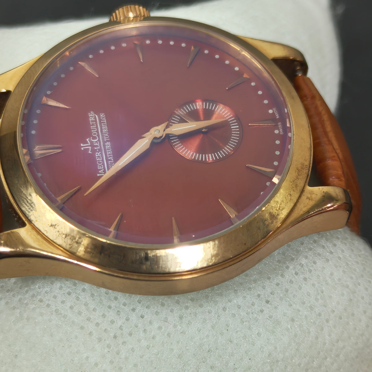 Montre Jaeger - lecoltre régulateur & tourbillon Quartz/ثلاثة ملايين ونصف 
40mm
Prix 35000