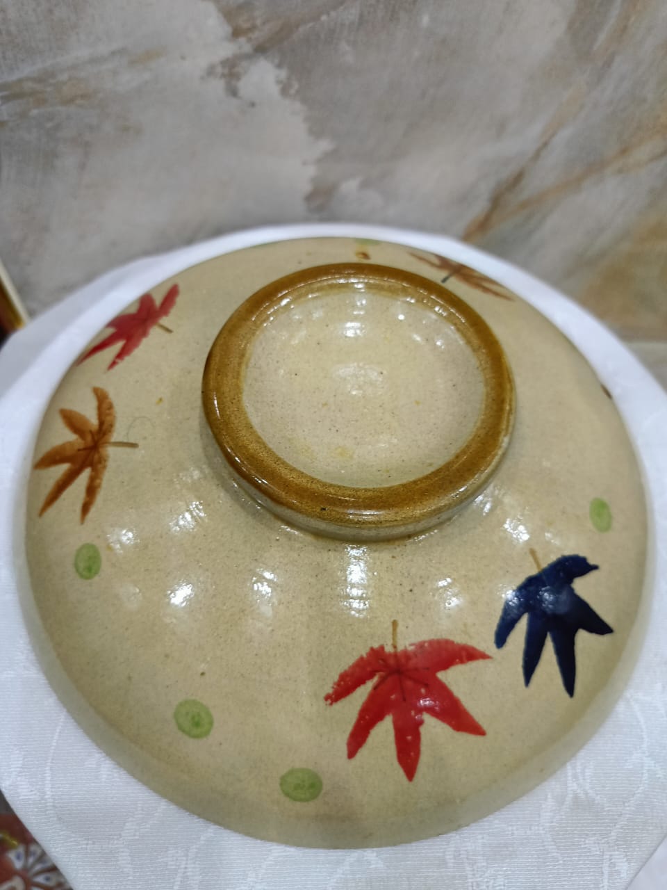 طبق ديكور أصلي قطره 23cm