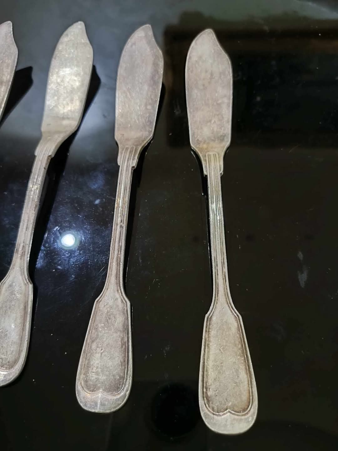 05 pièces argenté