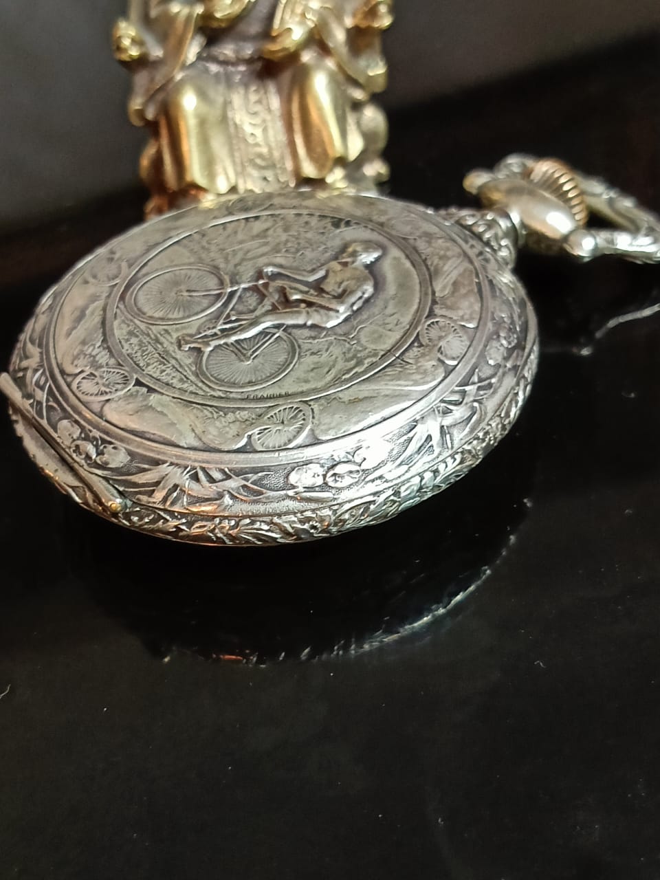 Montre gousset ancienne de collection rar  عاطلة