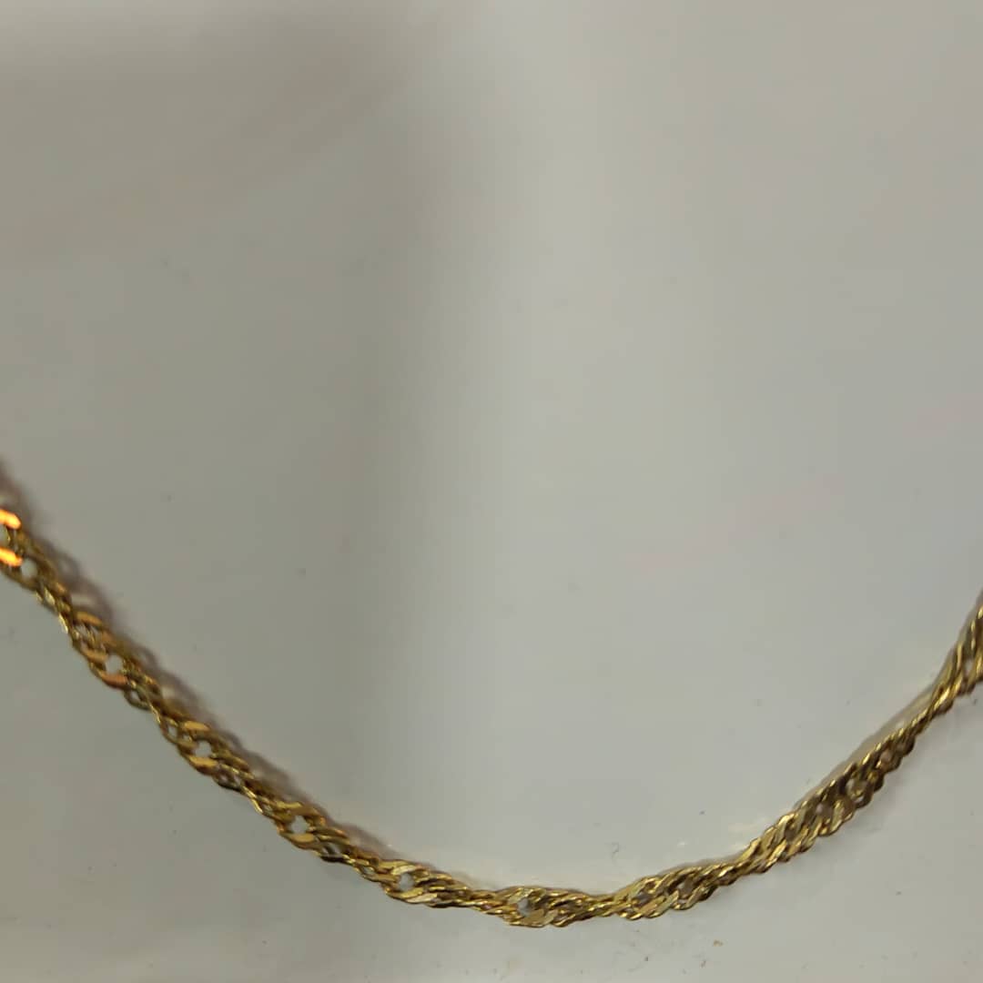 سلسلة بلاكي فرنسي 
طول مغلق 28cm