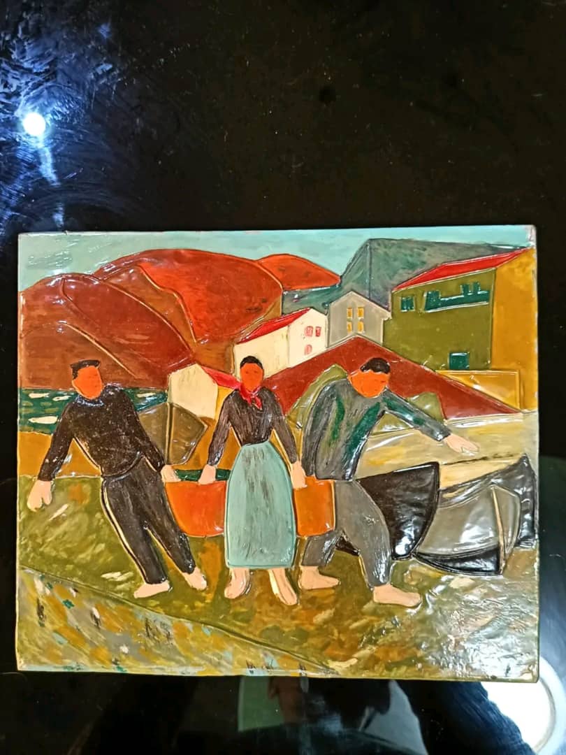 Ancien tableau original signé 
45cm/35cm