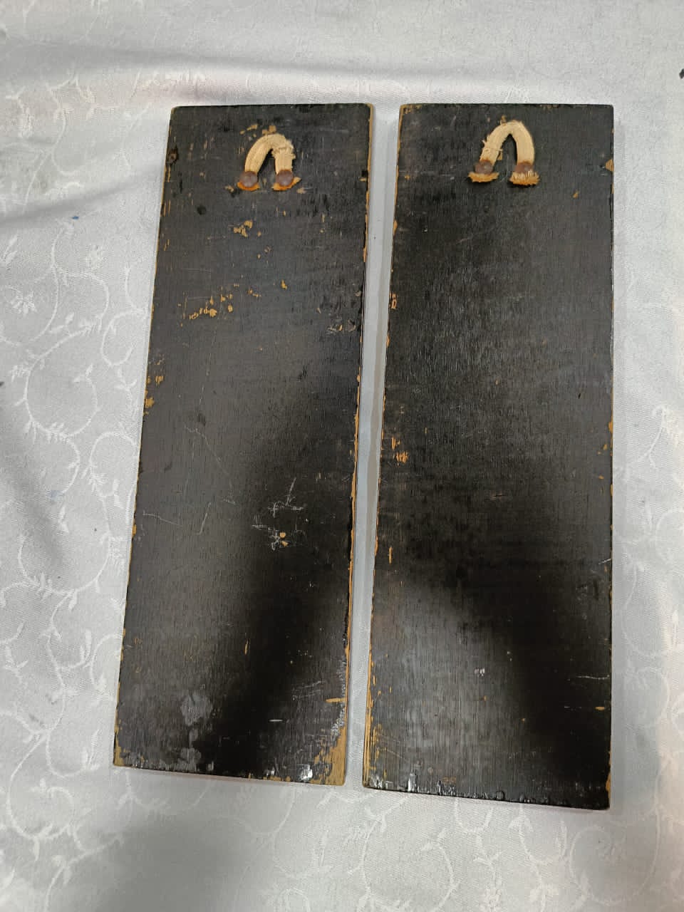 02 طابلوات اصلين صينيين قديمين 35cm/12cm