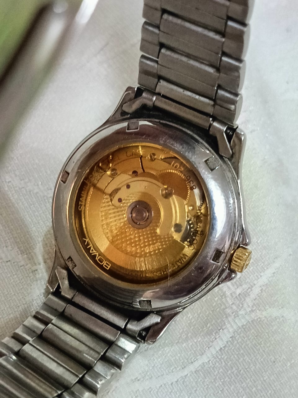 Montre automatique et diamant original