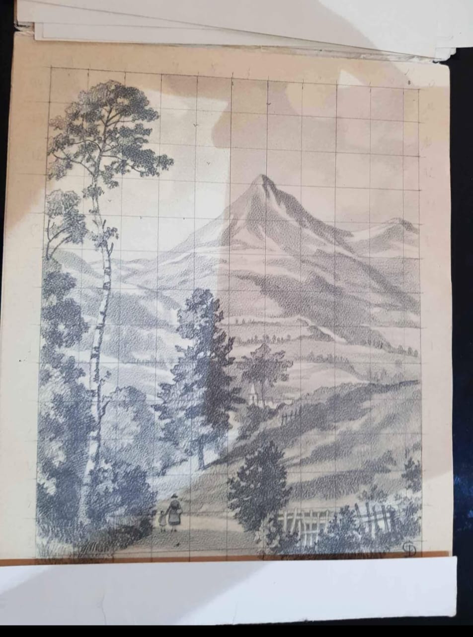 10 desdin gravure par constant duval 32cm/25cm