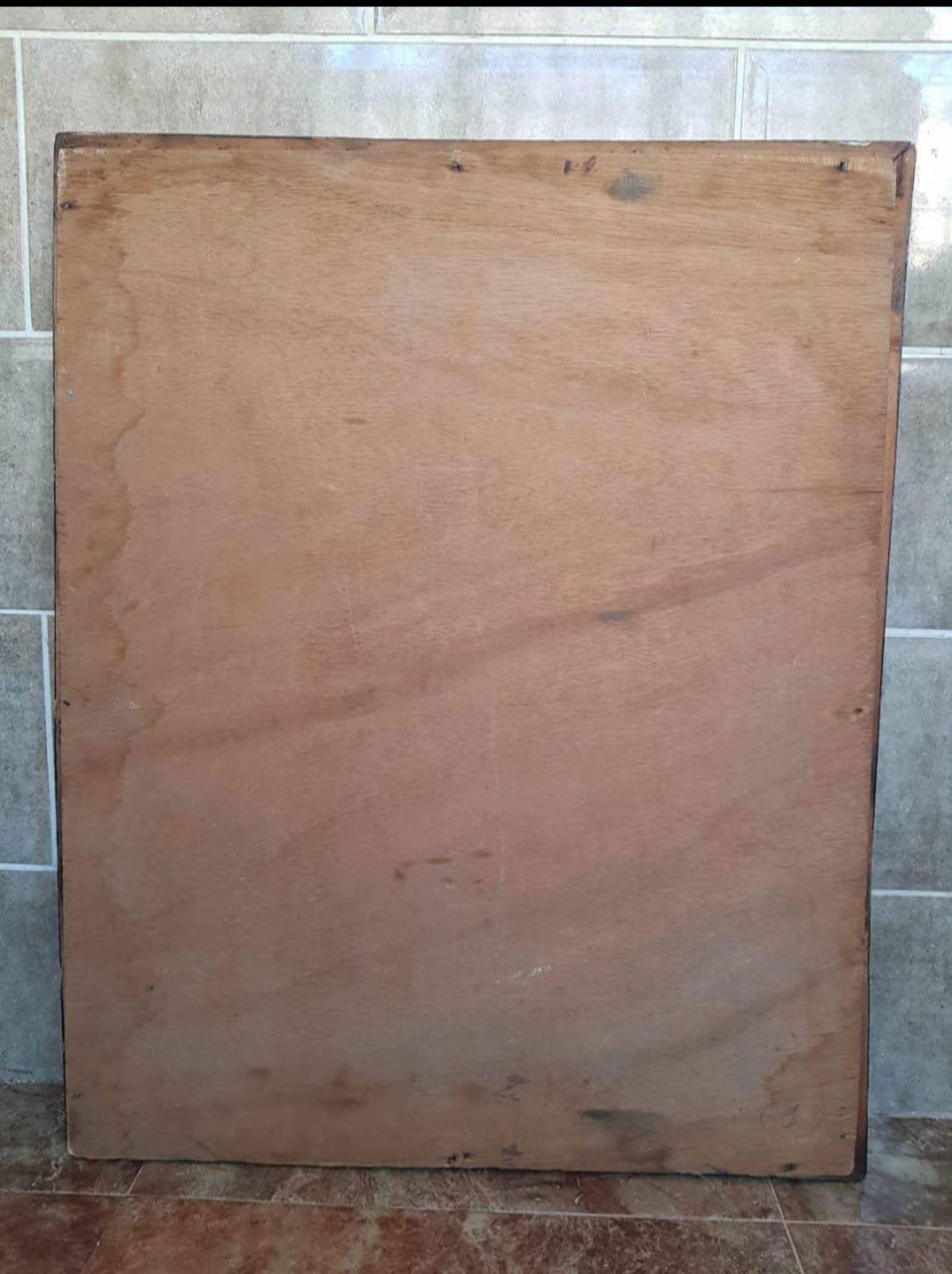 Ancien tableau original signé sur panneau 70cm/50cm