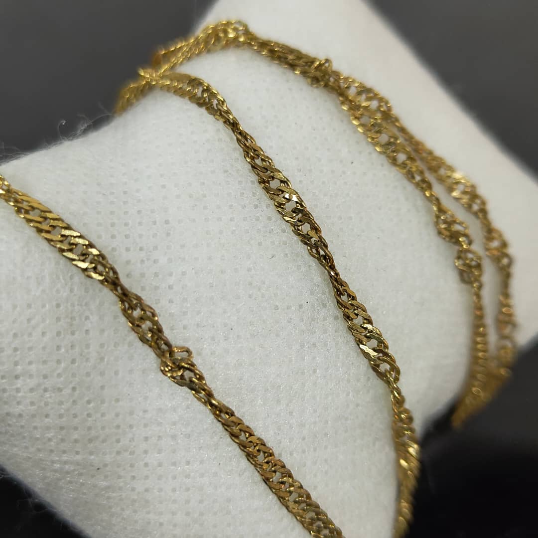 سلسلة بلاكي فرنسي 
طول مغلق 28cm