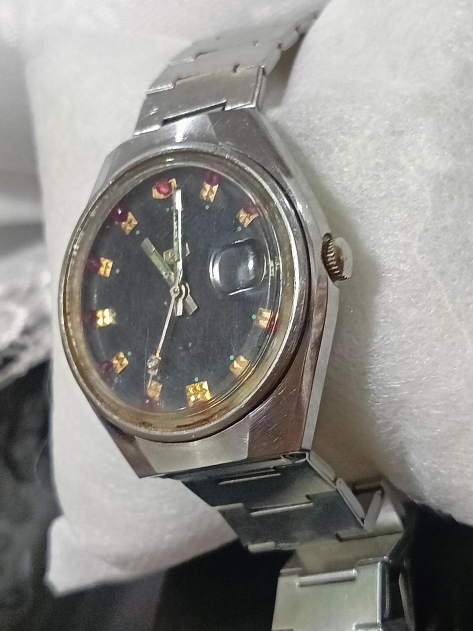 Montre Seiko original automatique rubis et diamant
