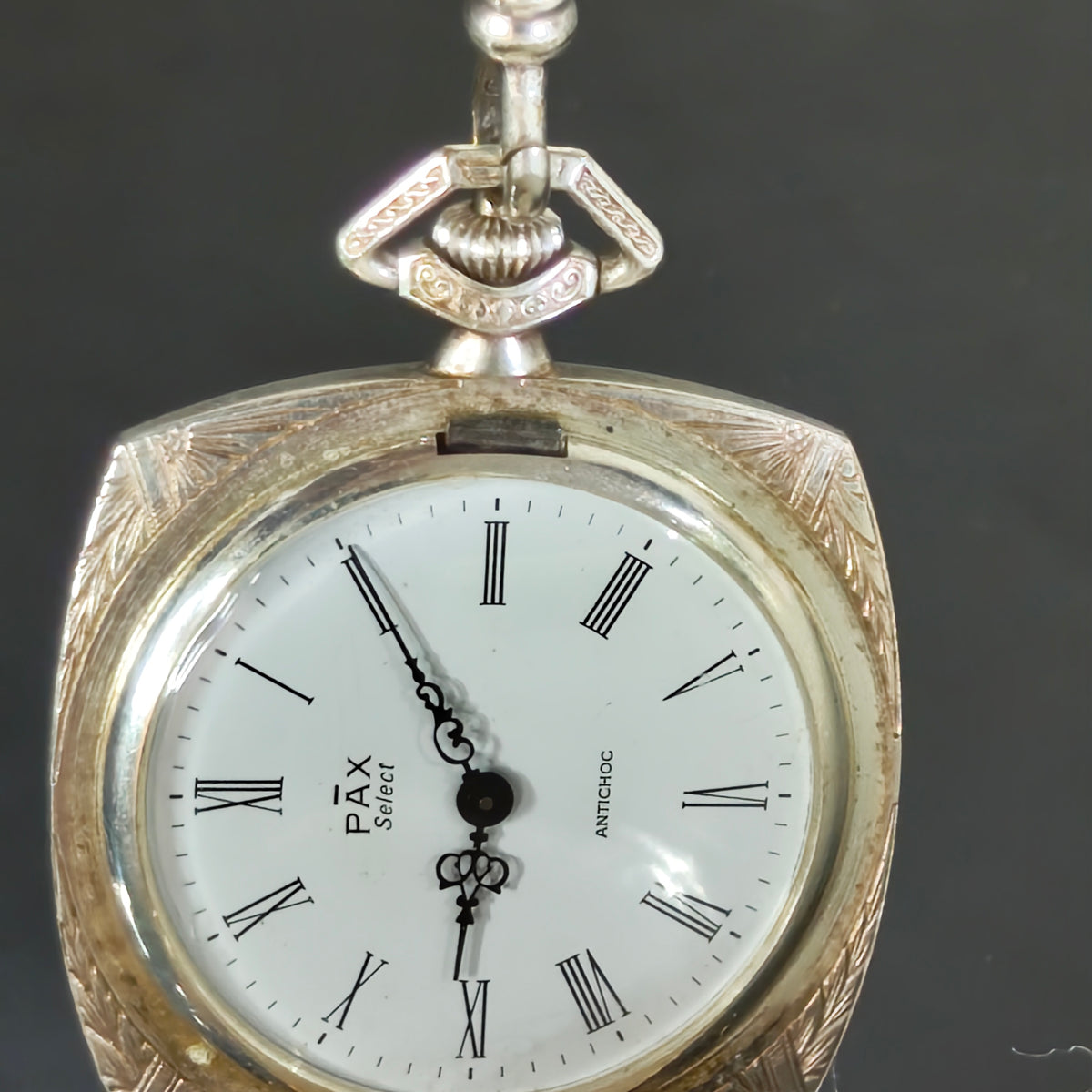 Montre gousset pax argenté mécanique vintage عاطلة
سعر 5000