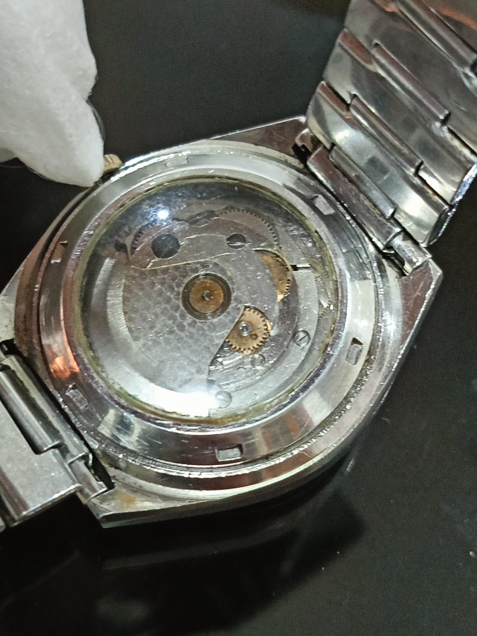 Montre Seiko original automatique rubis et diamant