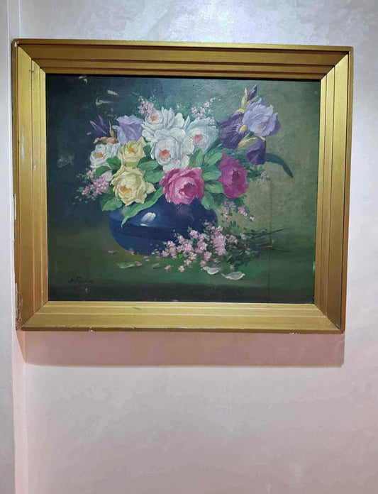 Tableau original signé sur toile 
55cm/50cm