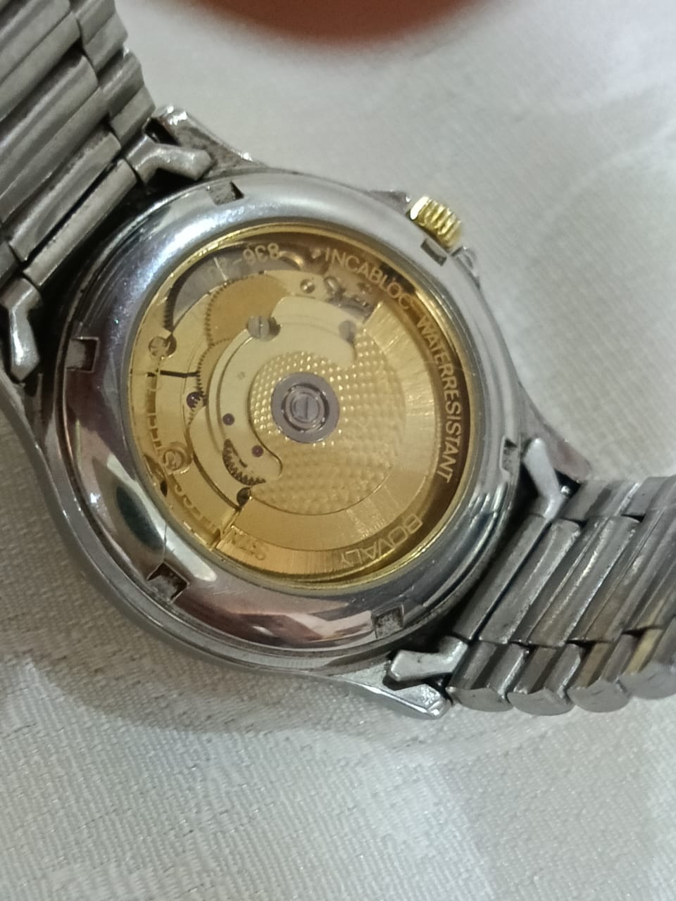 Montre automatique et diamant original