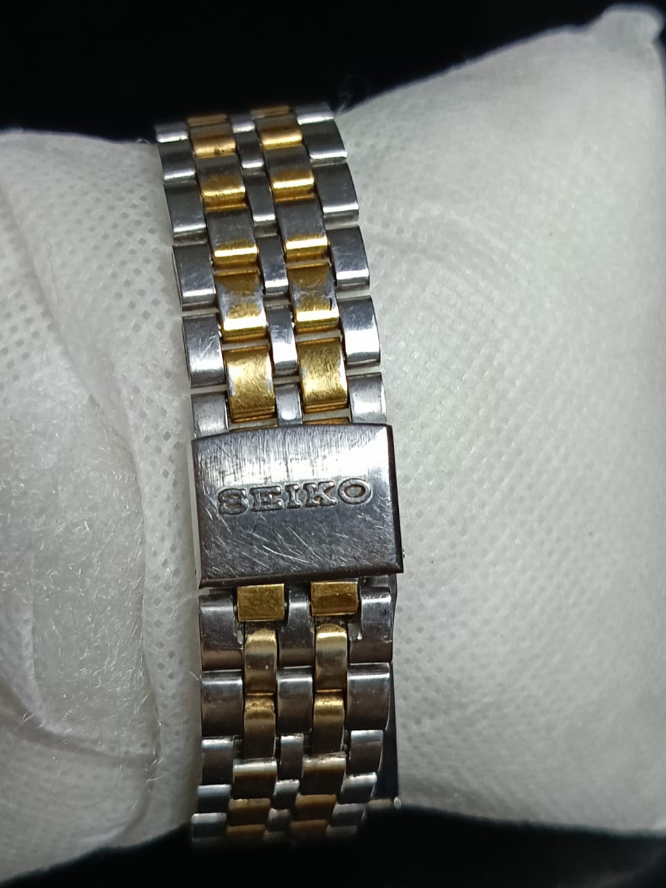 Montre Seiko chronographe Quartz vintage original