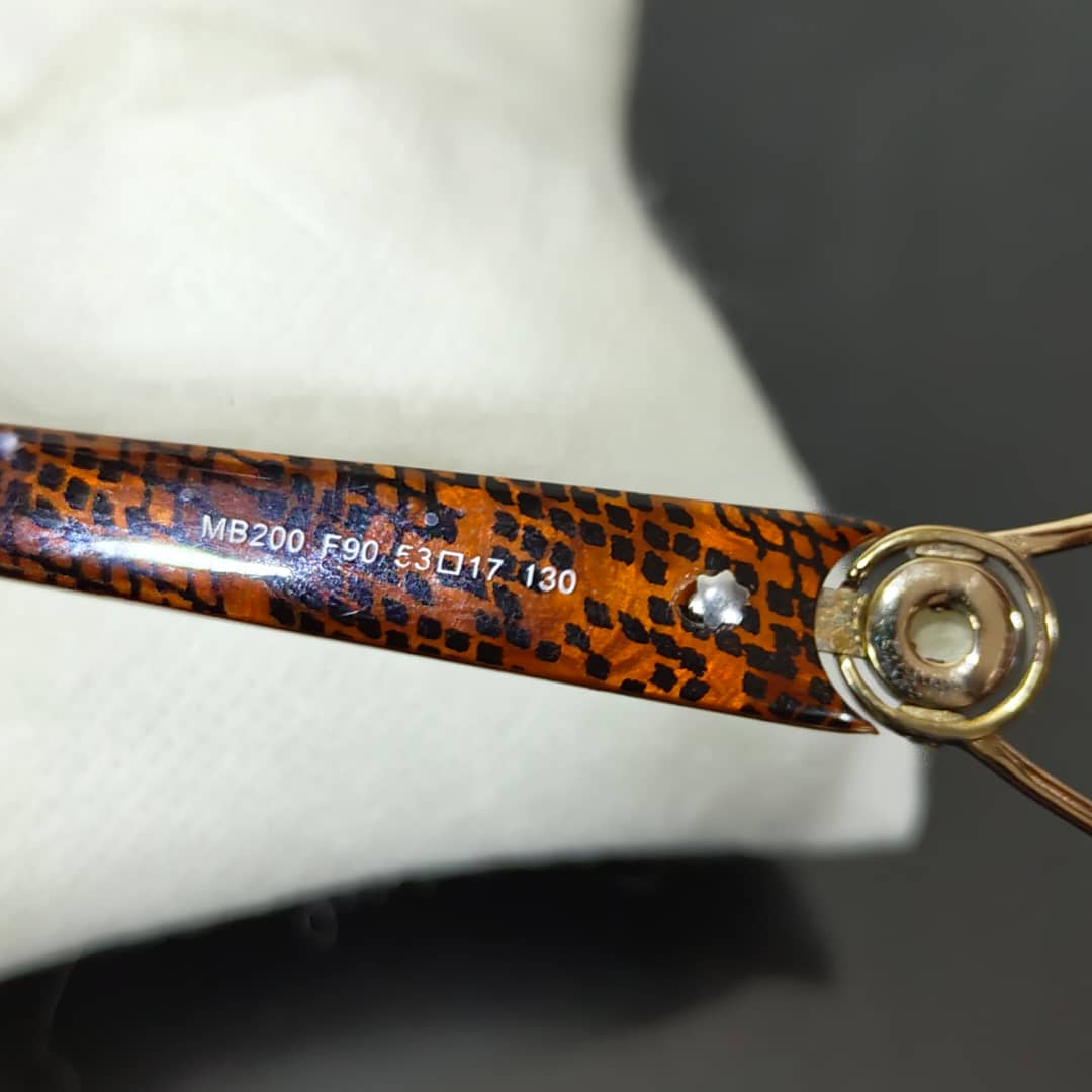Lunette mont blanc original 
53/17