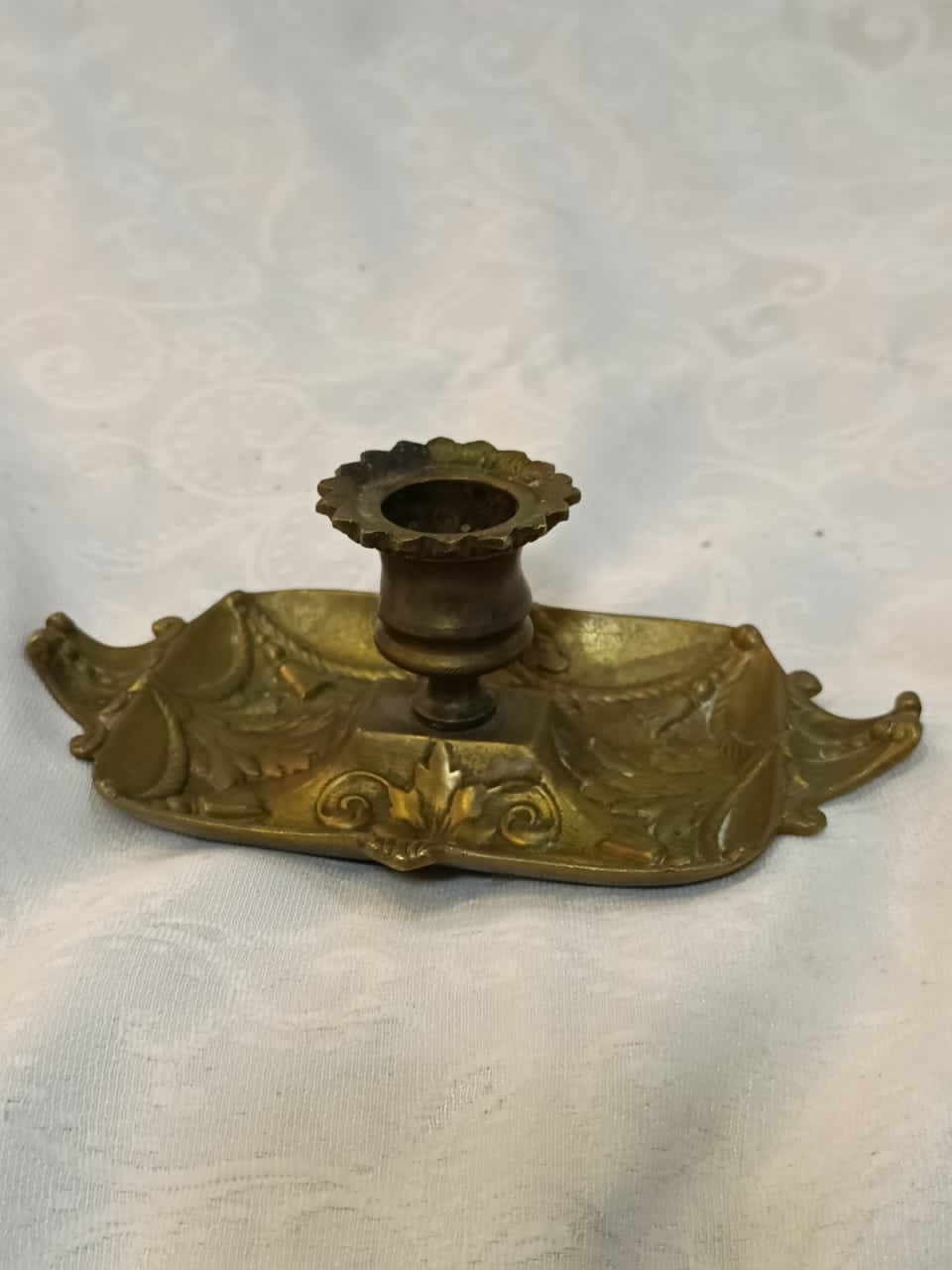 Ancien pougoire en bronze
