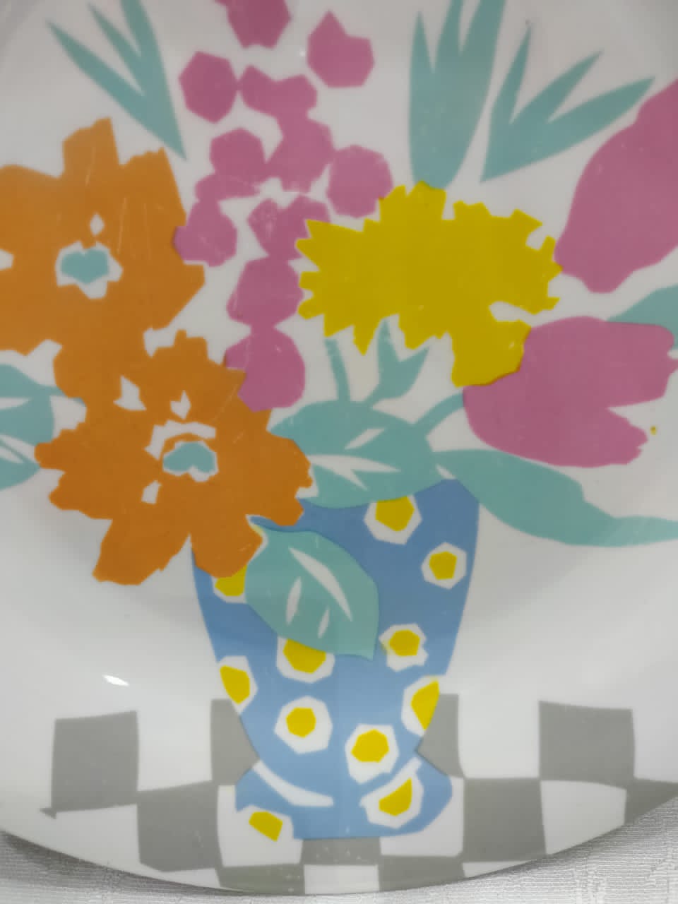 Plat porcelaine للديكور 28cm