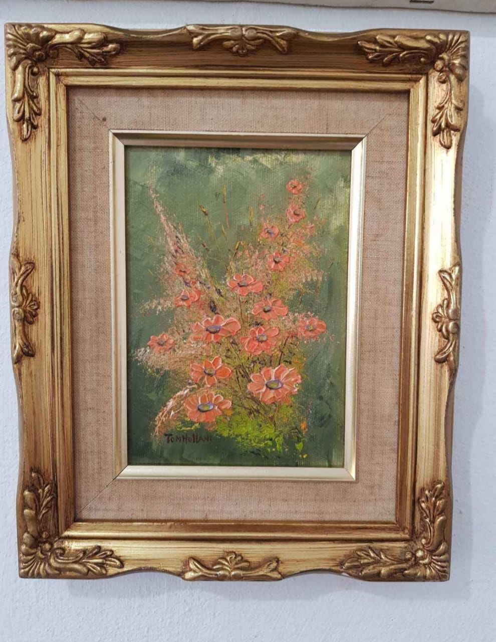Tableau original signé          20cm/14cm