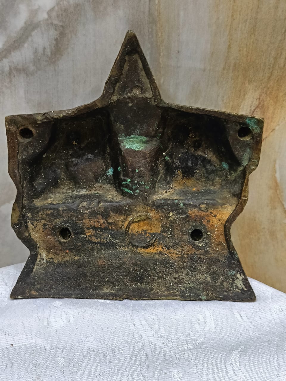 تحفة قديمة برونز لديكور 14cm/14cm