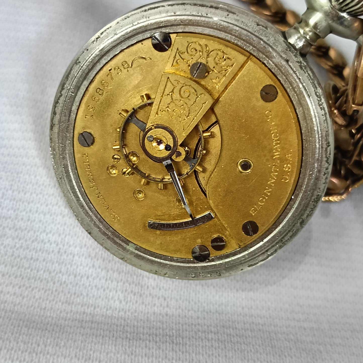 Montre gousset eligin mad USA prix 20000da