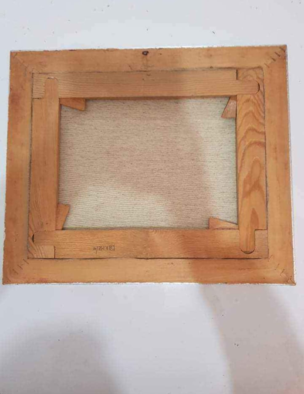 Ancien tableau original signé 
على القماش 65cm/55cm