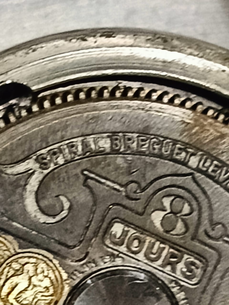 Montre spirale Bréguet