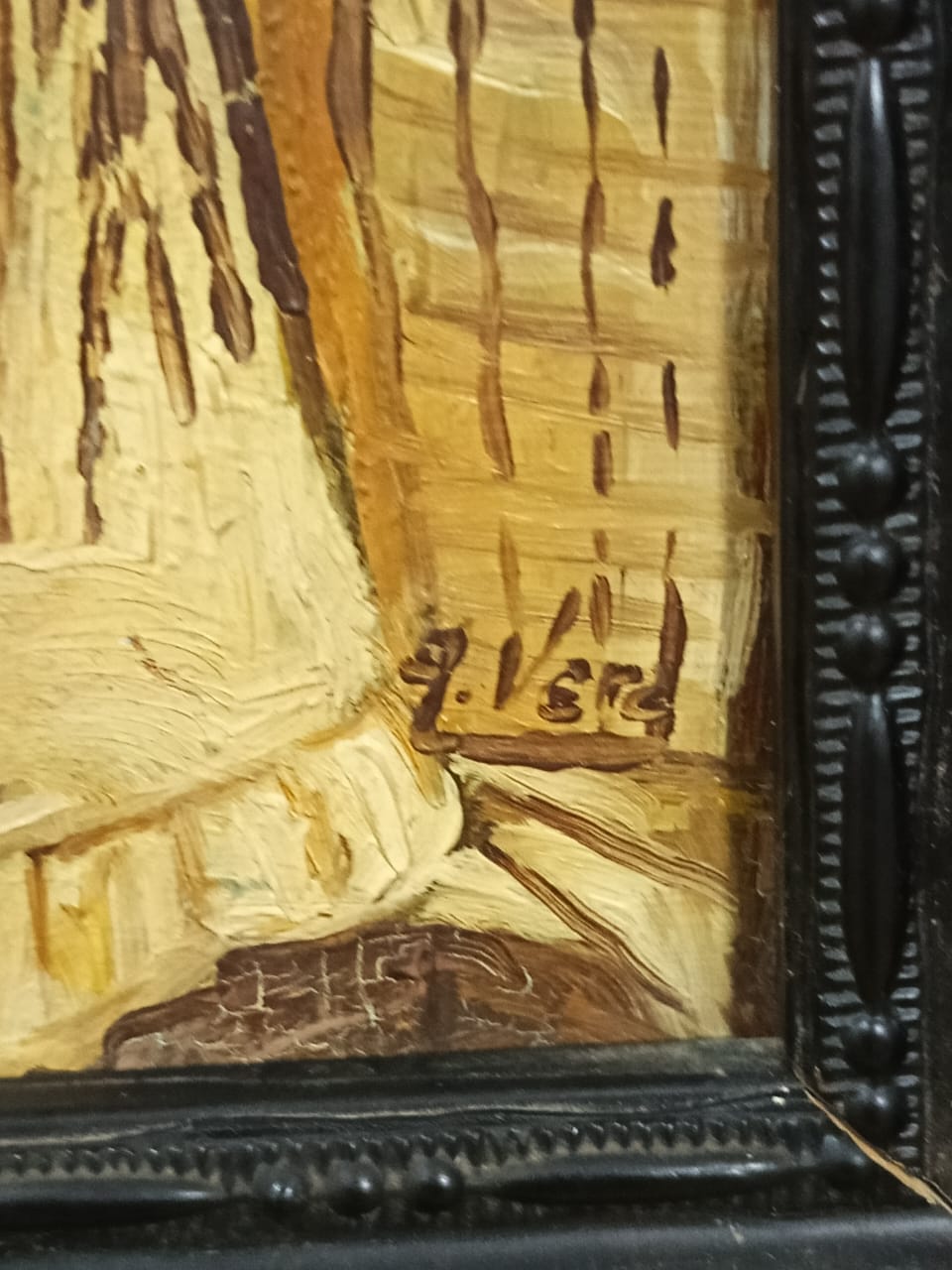 Tableau original signé ancien