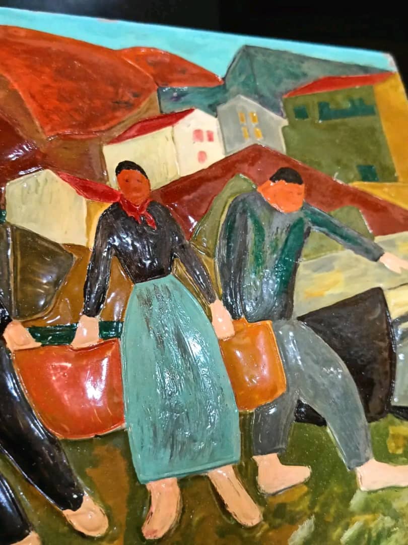Ancien tableau original signé 
45cm/35cm